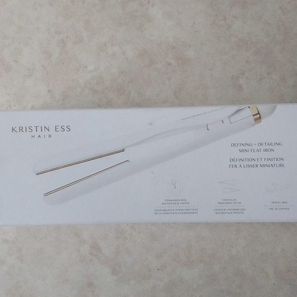 KRISTIN ESS MINI FLAT IRON-DEFINING AND DETAILING - Picture 1 of 5